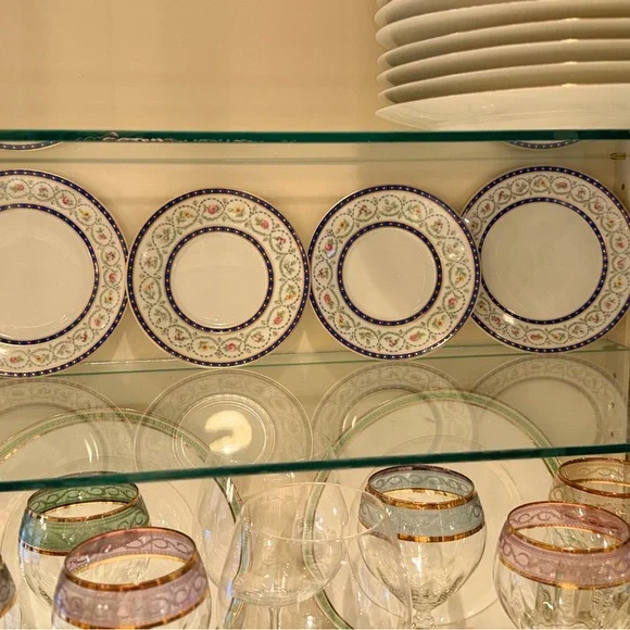 HAVILAND LIMOGES Malmaison 10.25" Dinner Plate - Picture 12 of 16